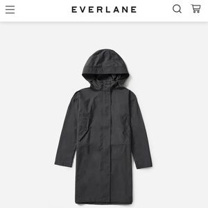 Everlane Anorak rain coat